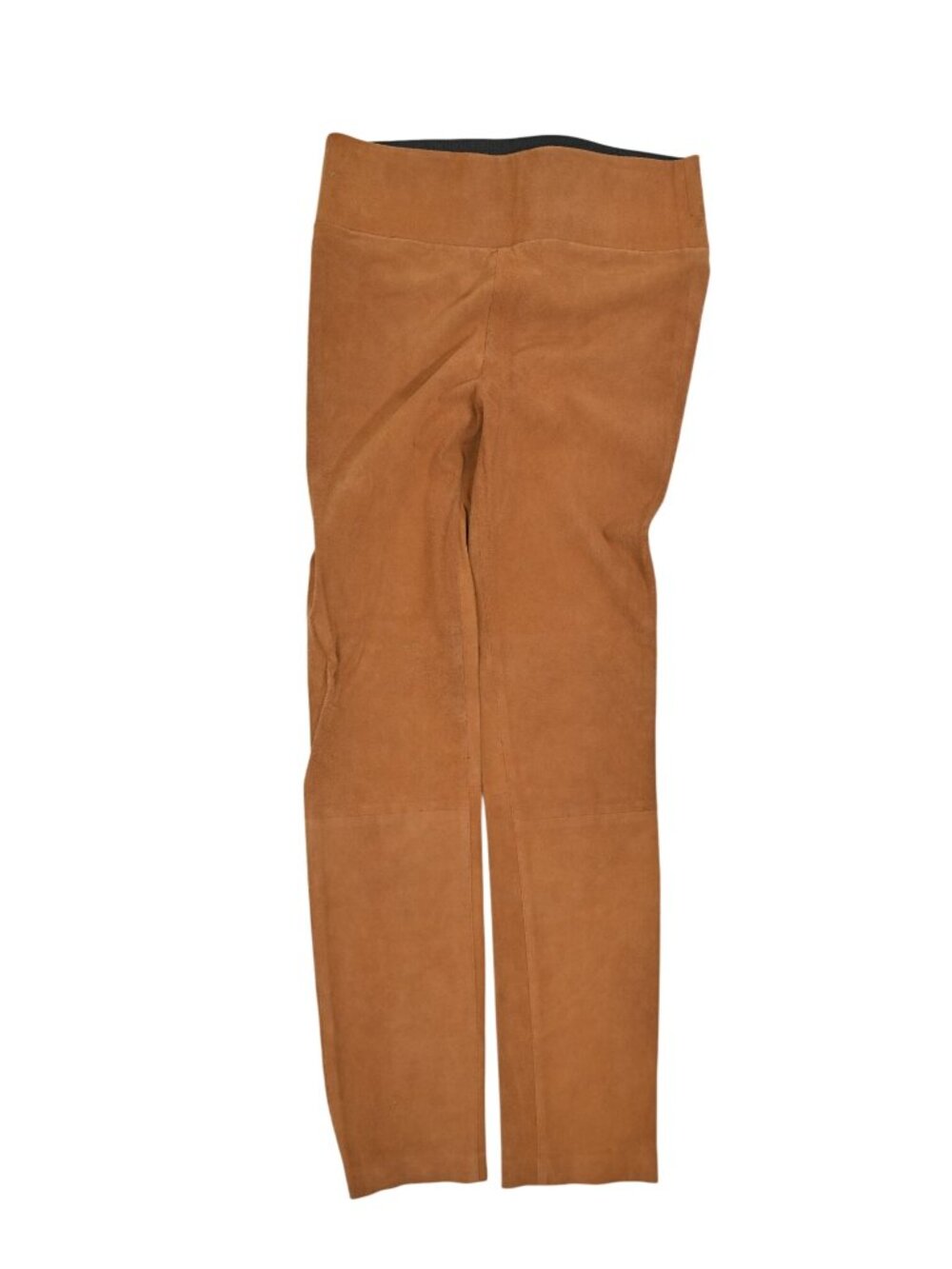 SPRWMN Suede Ankle Leggings in Cognac